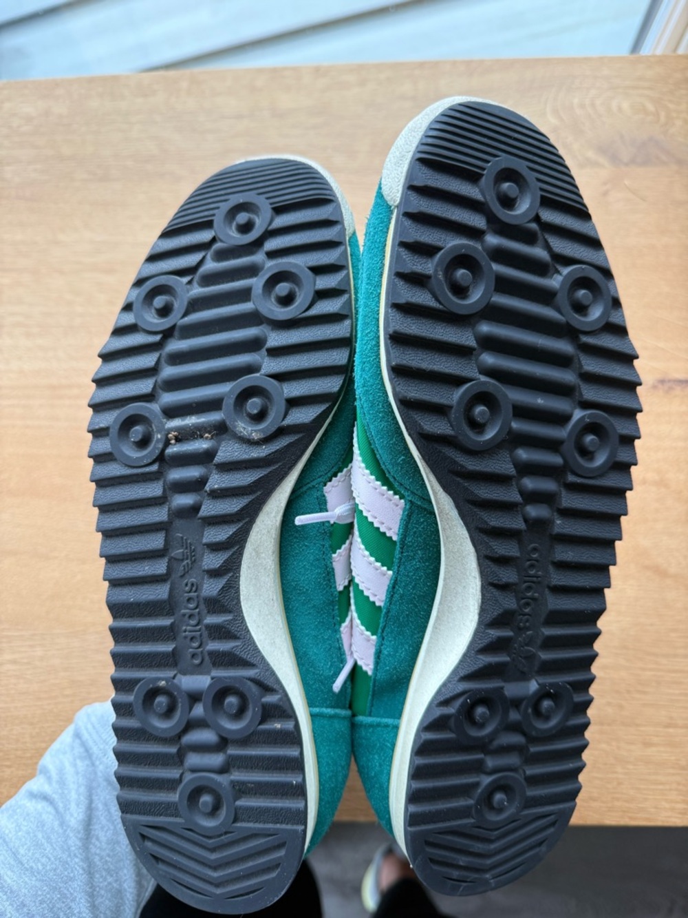 adidas SL 72 OG shoes in Collegiate Green - Picture 6 of 7